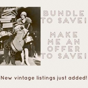 BUNDLE OR MAKE AN OFFER TO SAVE $$$!